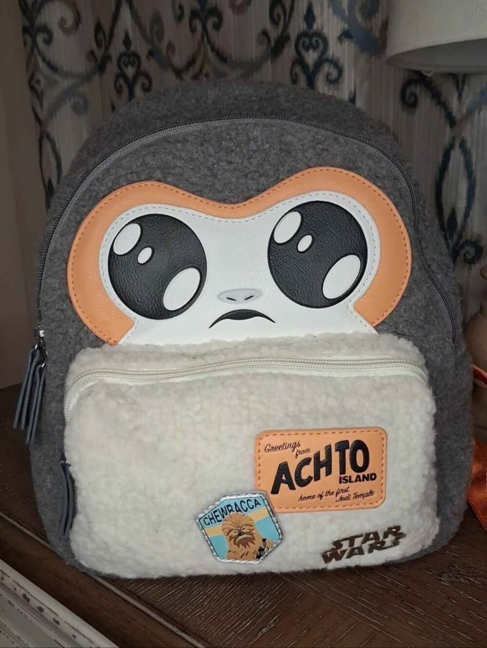 The Last Jedi Pong Fuzzy  Mini Backpack.